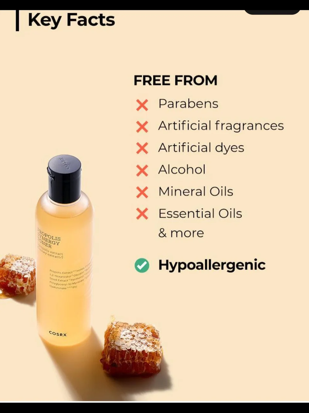 COSRX Propolis Synergy Toner 150ml SEALED NIB